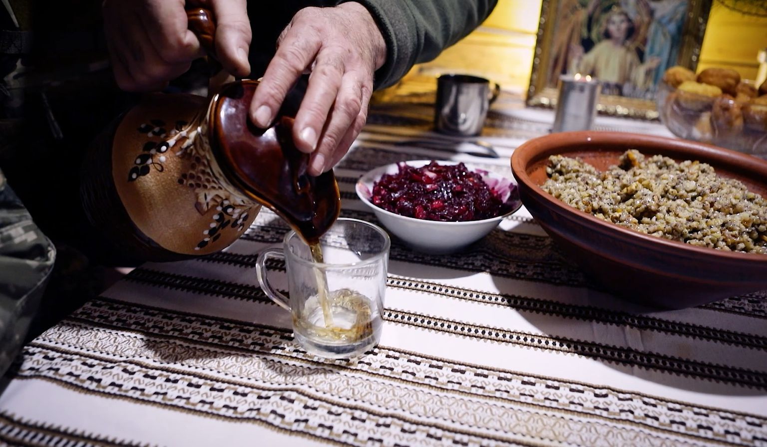 Ukraina jõululaud. Foto on illustratiivne.