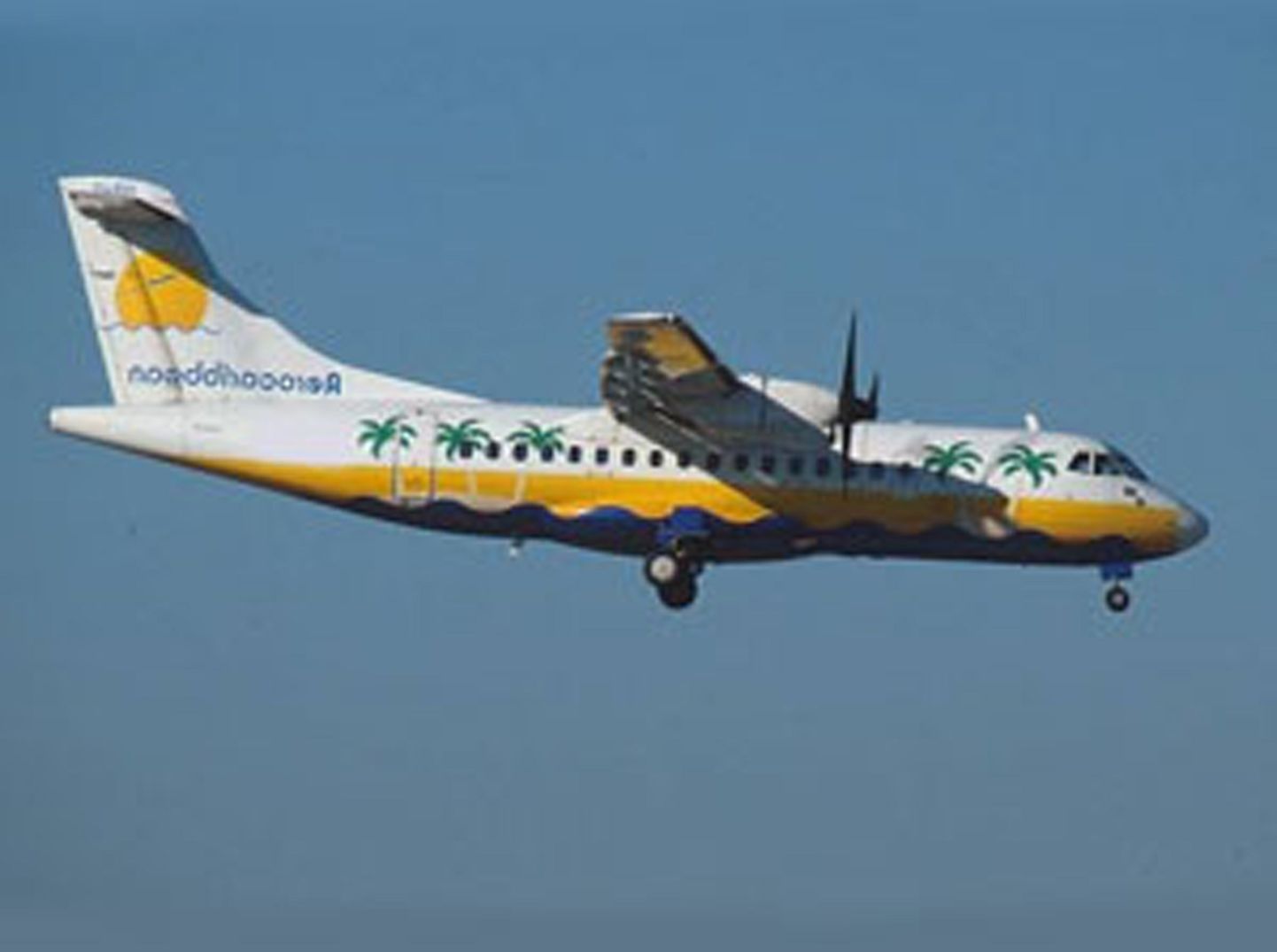 Aero Caribbeanile kuuluv ATR-72 lennuk
