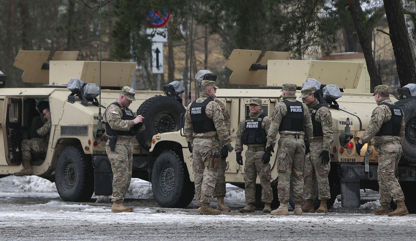 Американские военные в Польше. Фото иллюстративное