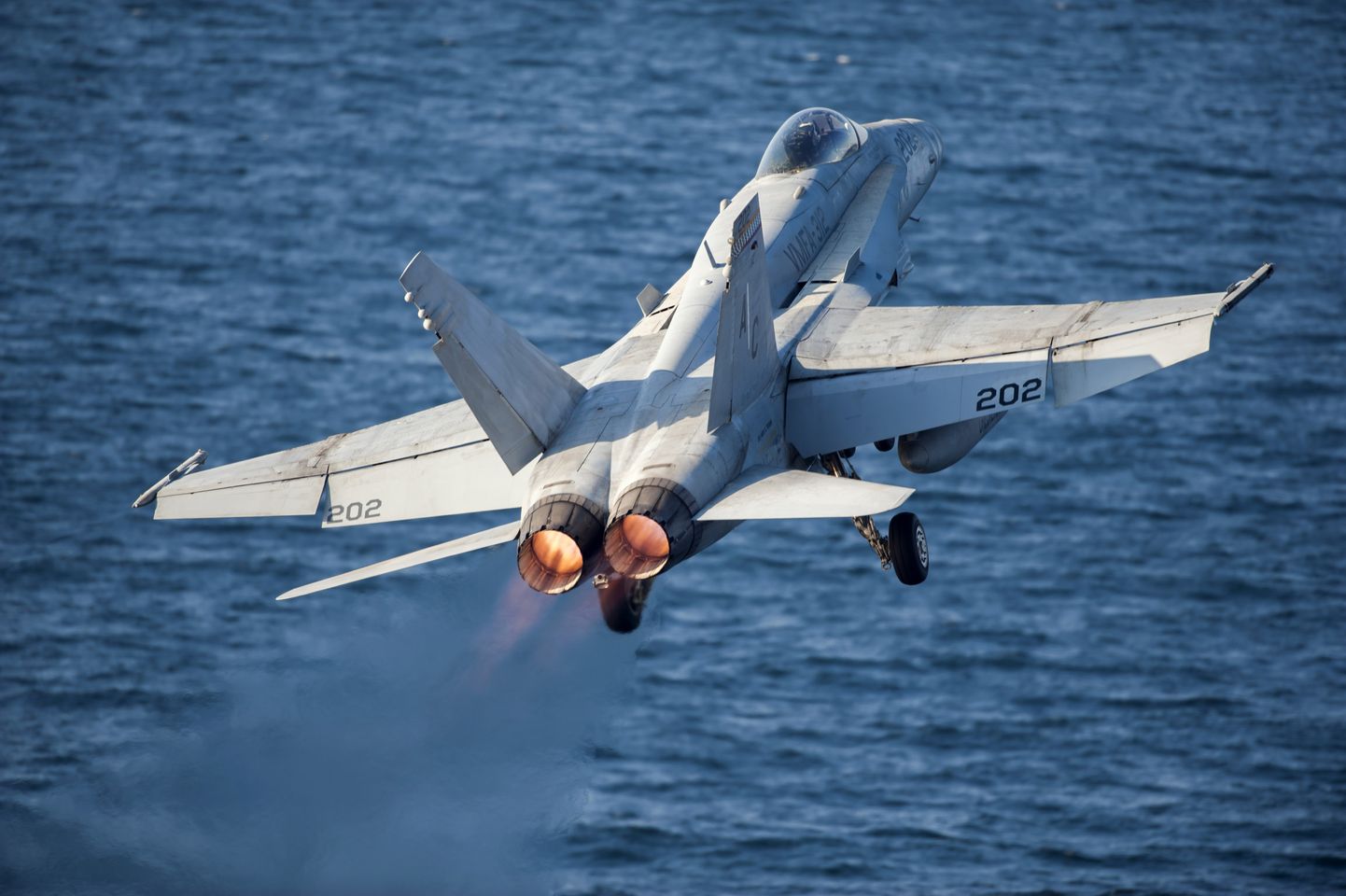 USA mereväe F/A-18 Hornet