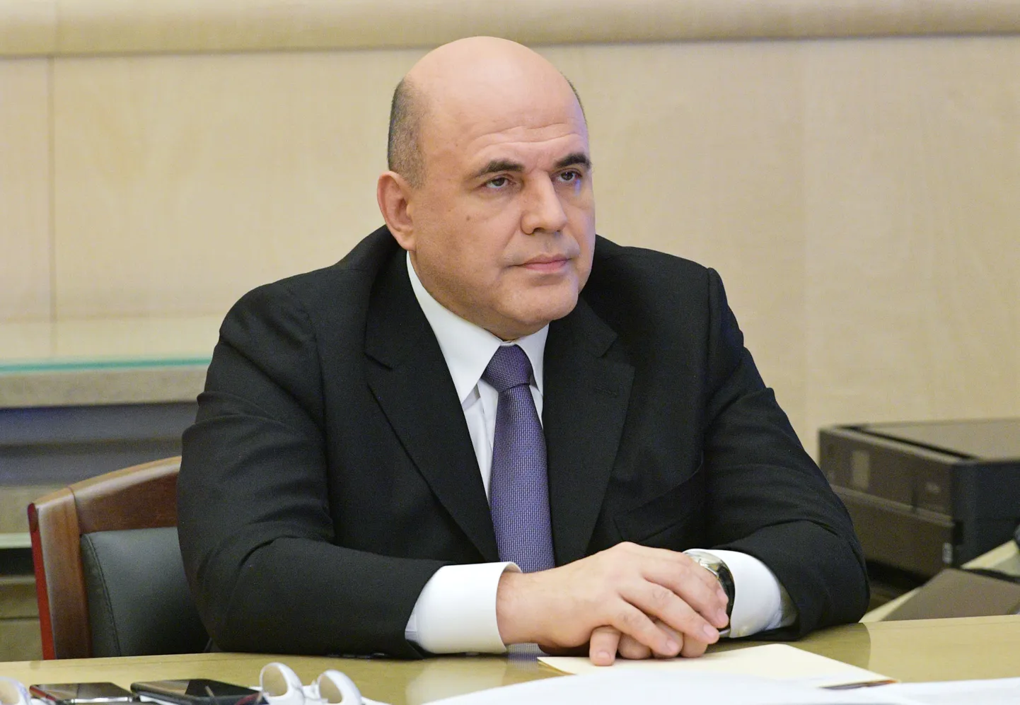 Venemaa peaminister Vladimir Mišustin.