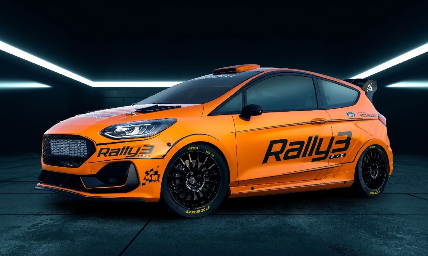Ford Fiesta Rally3 Evo.