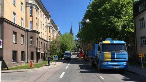 Luise tänav on reedest trasside ehituse tõttu suletud