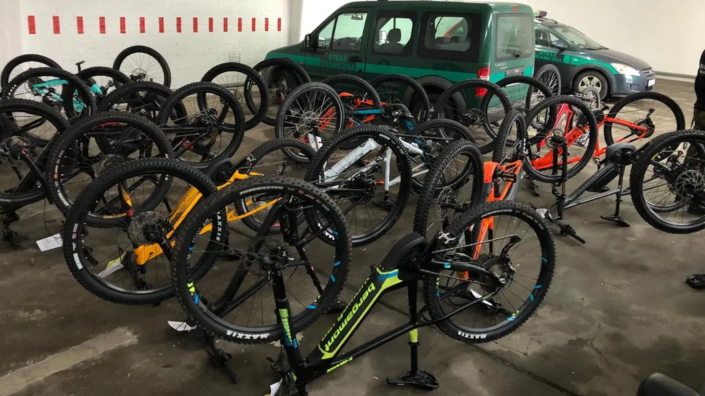 Gerlicā konfiscēti Bavārijā zagti e-velosipēdi, kurus mēģināts izvest uz Lietuvu