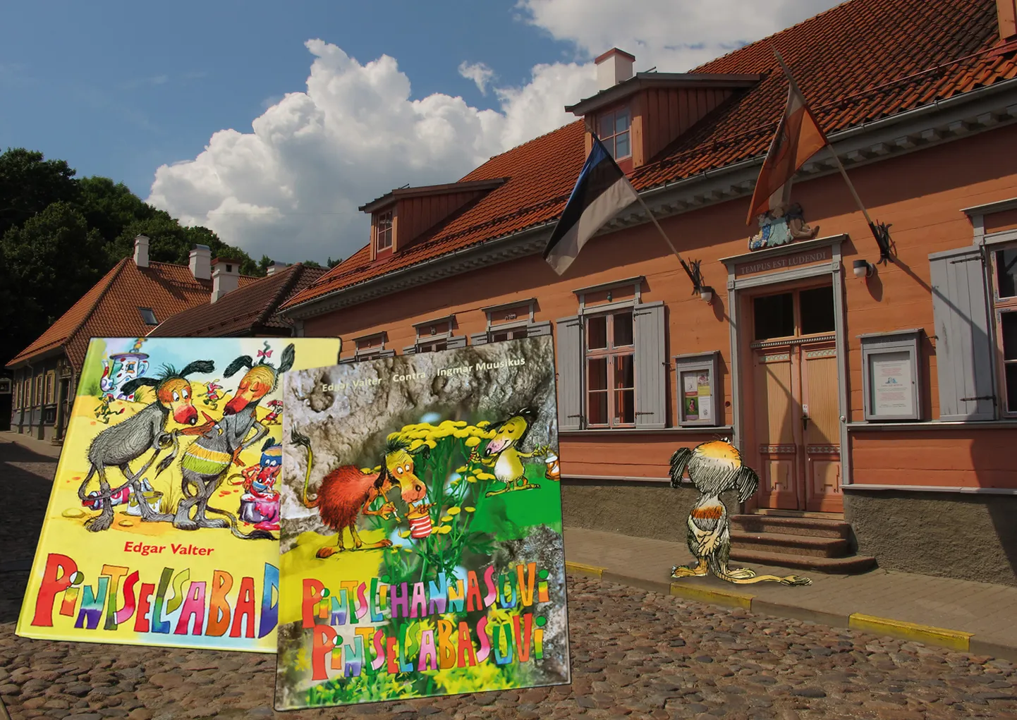 Pintselsabapäev ja raamatu esitlus mänguasjamuuseumis.