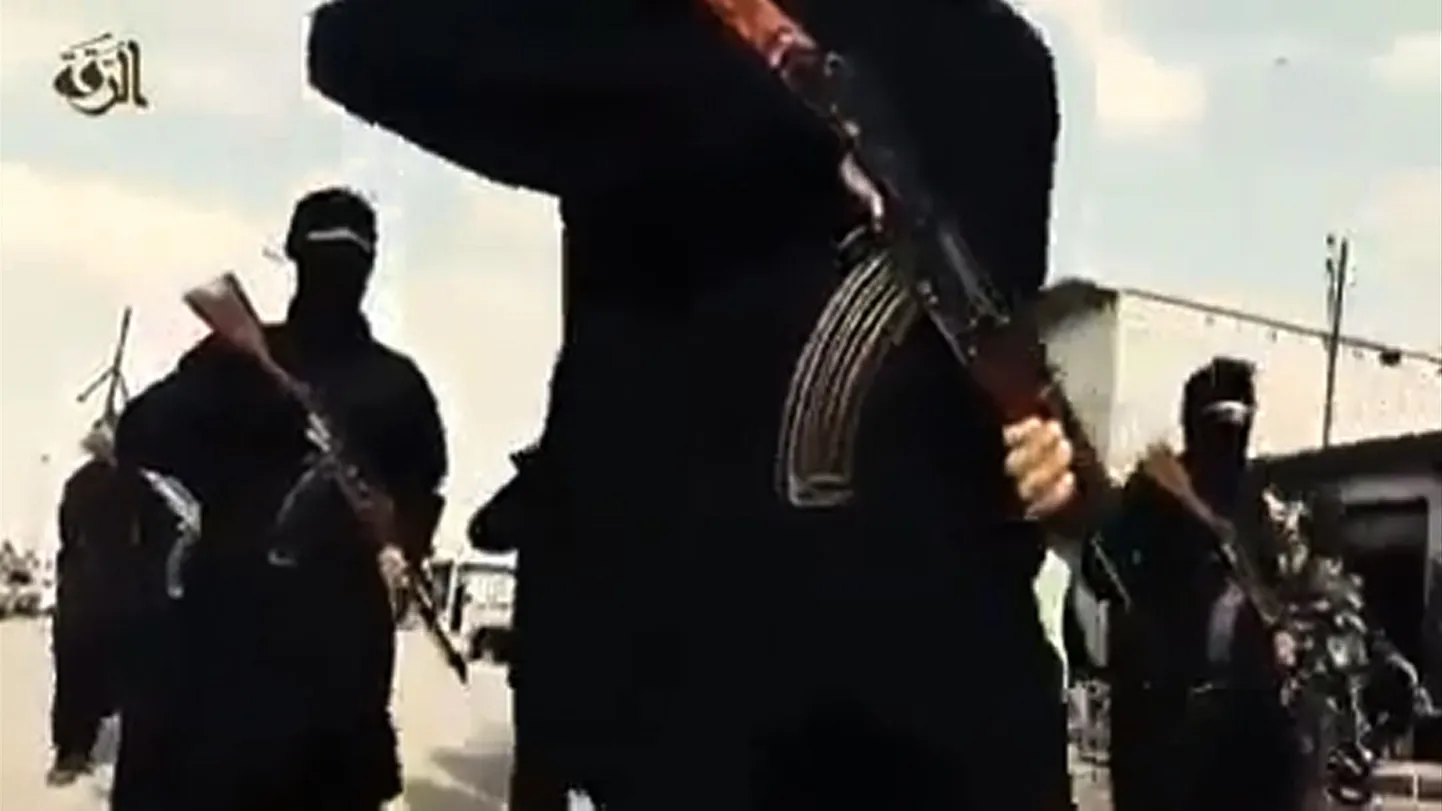 ISISe võitlejad.