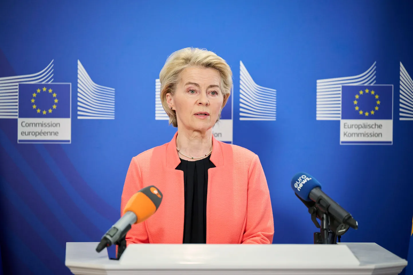 Eiropas Komisijas priekšsēdētāja Urzula fon der Leiena