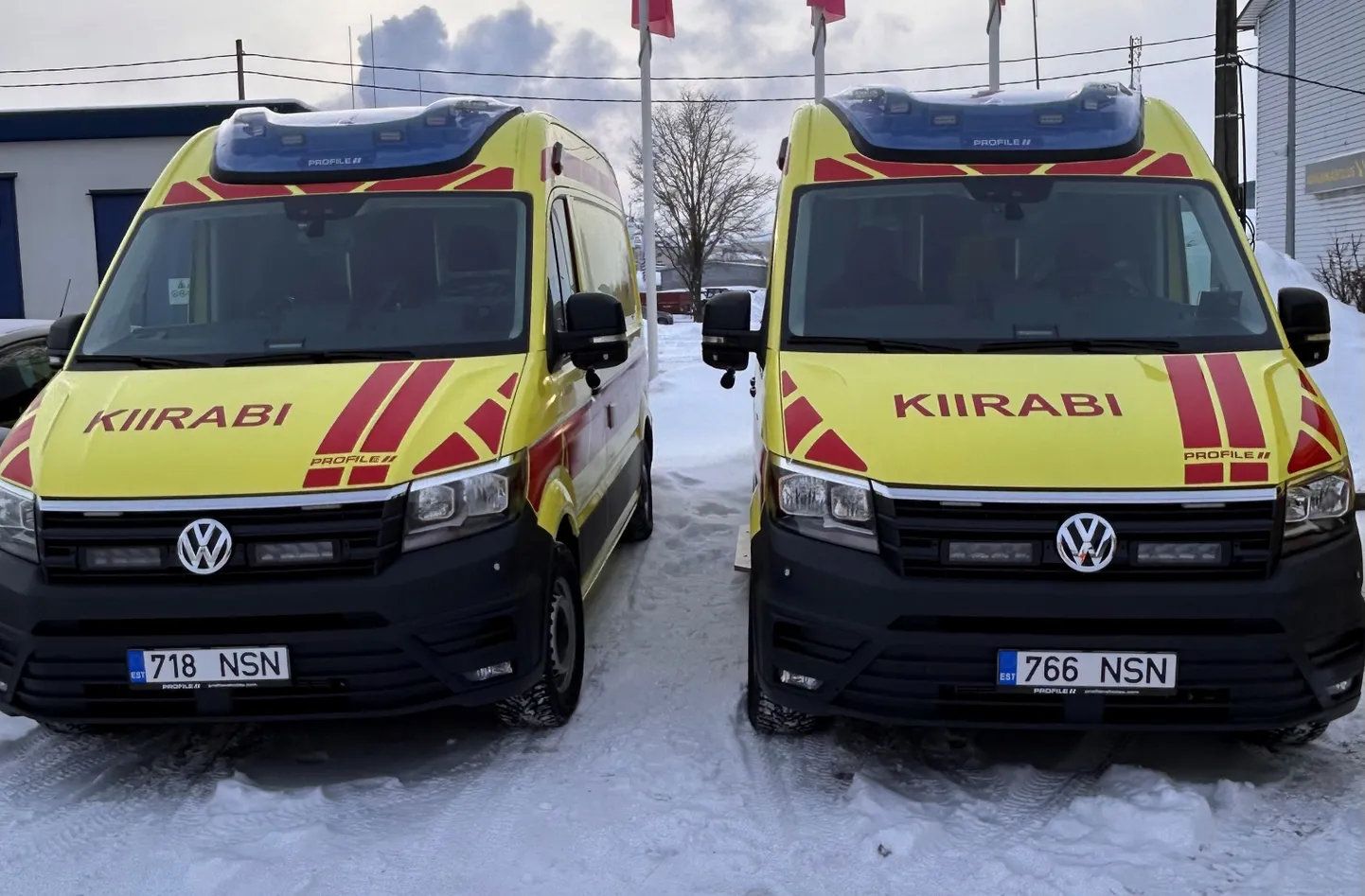 Karell Kiirabi autod.