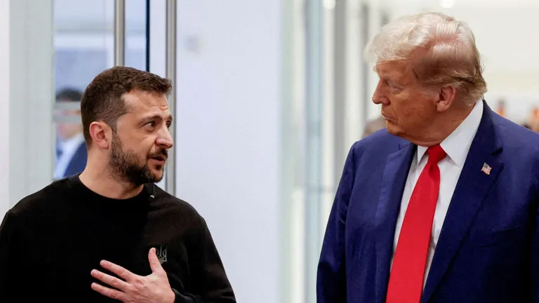 Зеленский встречался с Трампом в Париже вскоре после президентских выборов в США.