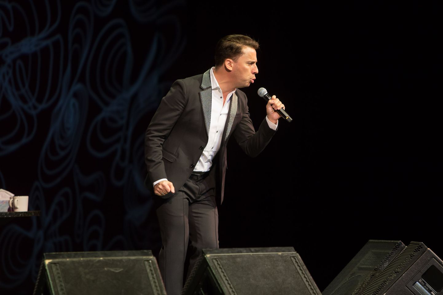 Максим Галкин на концерте в Таллинне (2016)