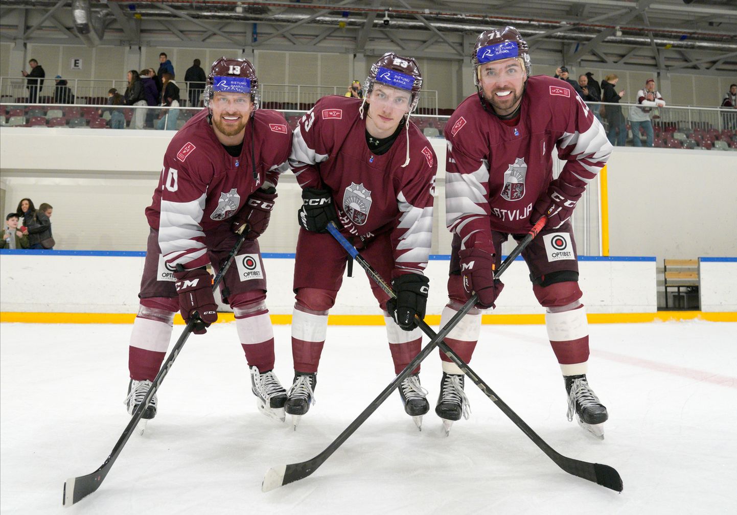 Latvijas hokejisti - Rihards Bukarts, Rodžers Bukarts, Roberts Bukarts