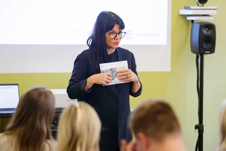 Kultuuriminister Heidy Purga.