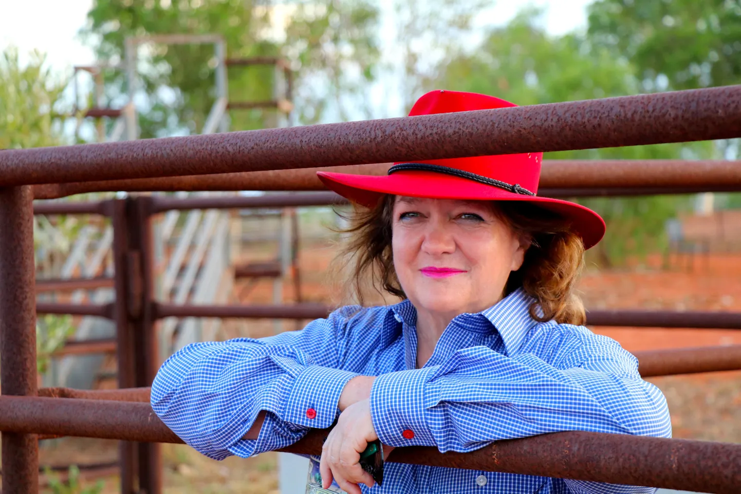 Austraalia jõukaim naine Gina Rinehart.