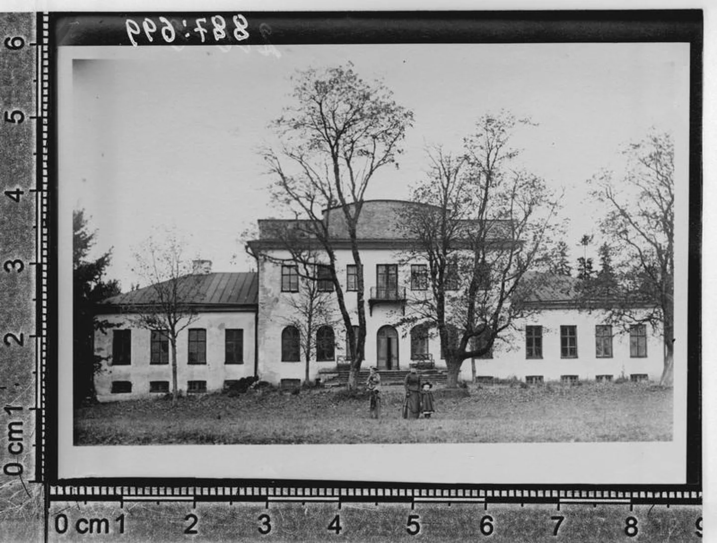 Saiakopli mõisa esikülg umbes aastal 1900.