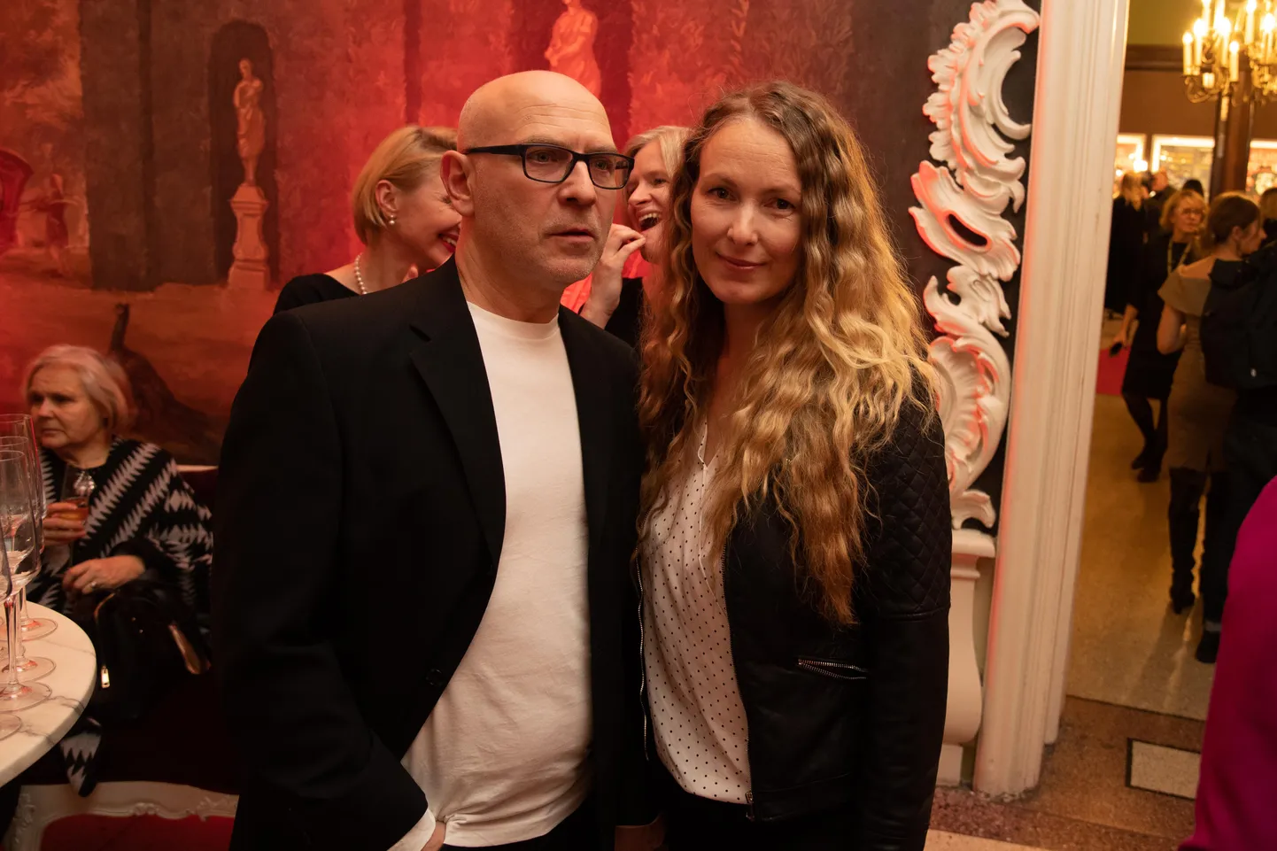 Foto: Viesi ierodas uz Nacionālās kino balvas "Lielais Kristaps" pasniegšanas ceremoniju