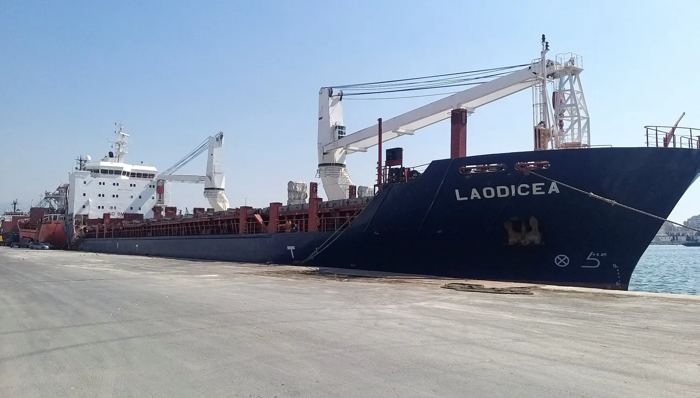 Laev «Laodicea» Tripoli sadamas Põhja-Liibanonis.