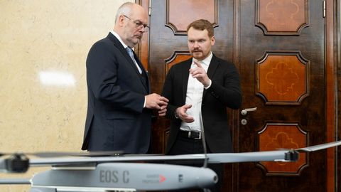 Presidendi noore inseneri preemia pälvis drooniarendaja Margus Sammelsaar
