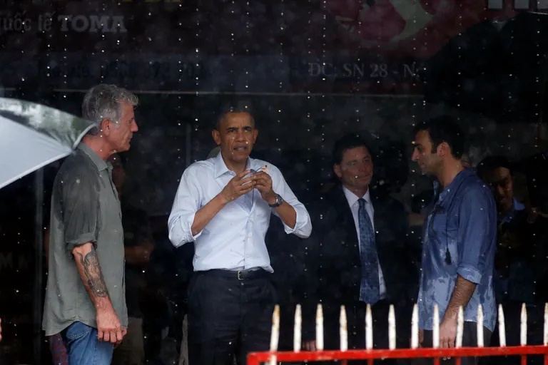 Barack Obama ja Anthony Bourdain kohtusid 2016. aastal Vietnamis Hanois