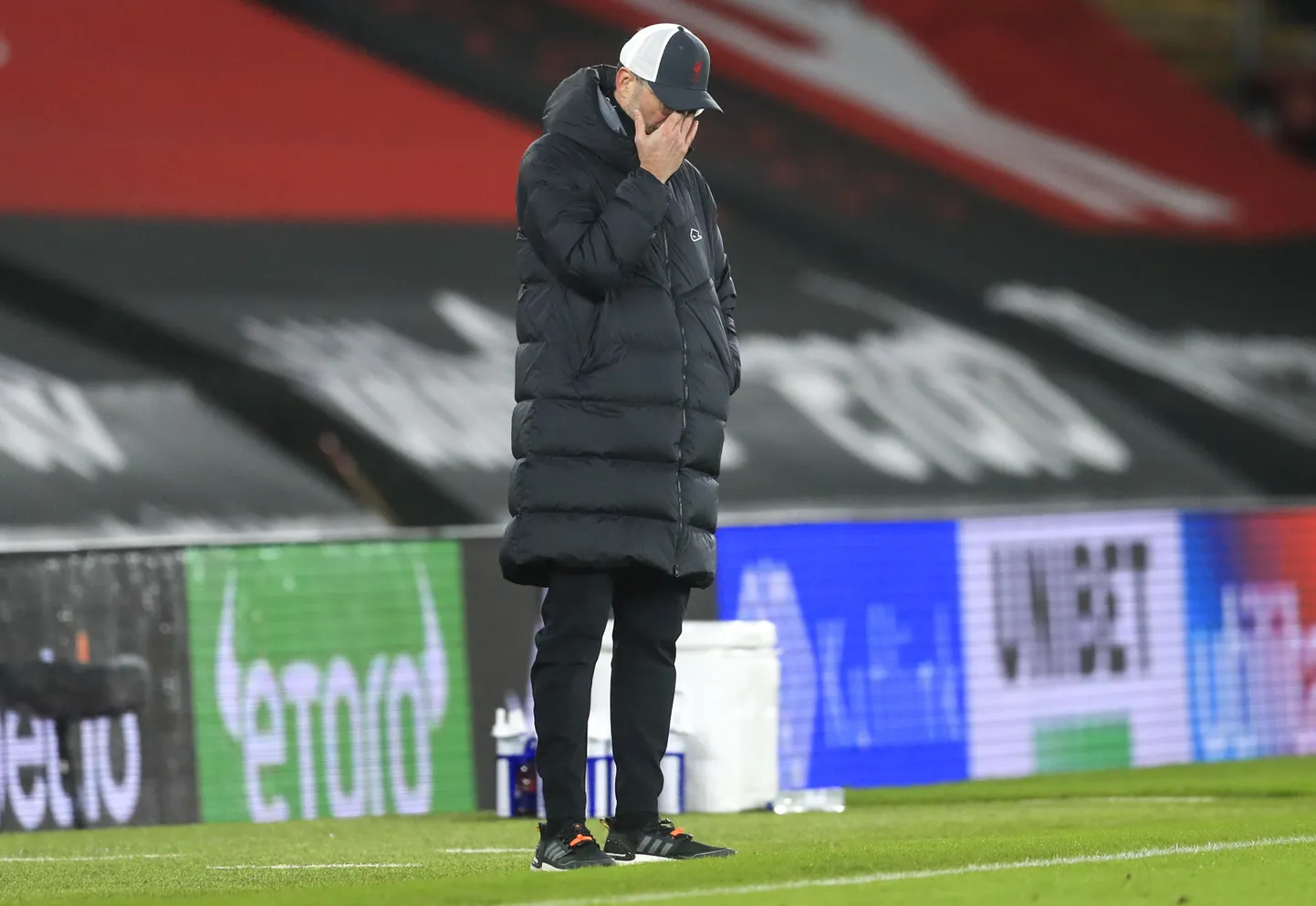 Jürgen Klopp oli hooaja teise kaotuse järel mõtlik.