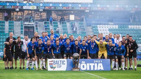 Сезон мужской сборной Эстонии по футболу завершит ноябрьский Балтийский турнир