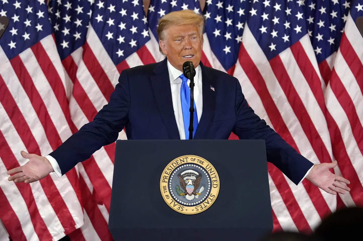 USA president Donald Trump.