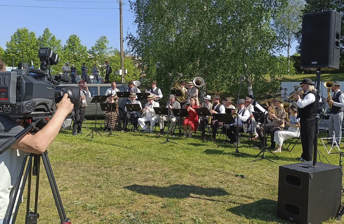 Vanavara laat ja pasunakooride ülevaatus Lavassaares.