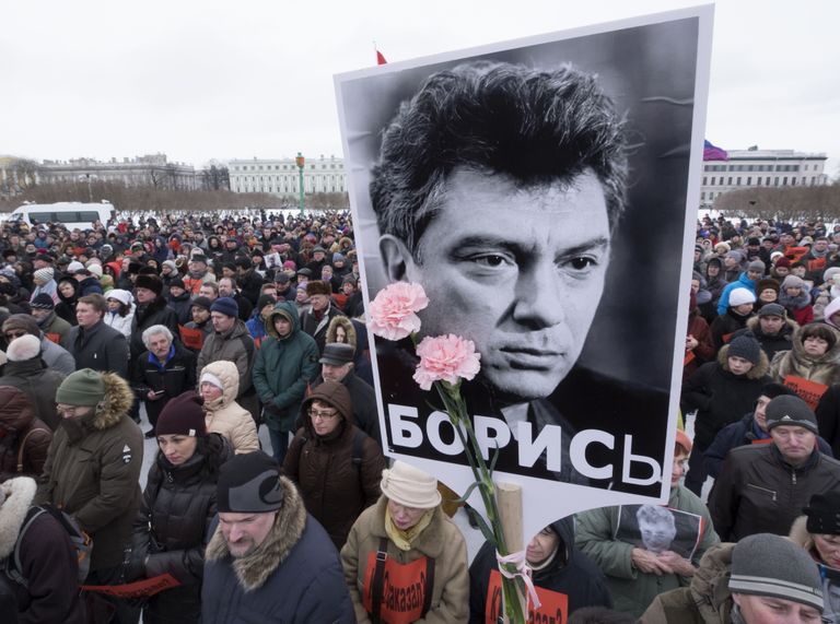Marss Boris Nemtsovi mälestuseks. / Scanpix