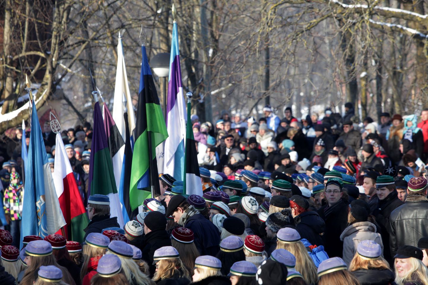 Pühapäeval kell 10 oodatakse linlasi Toomemäele Tähetorni juurde, kus toimub Eesti lipu austamise tseremoonia.