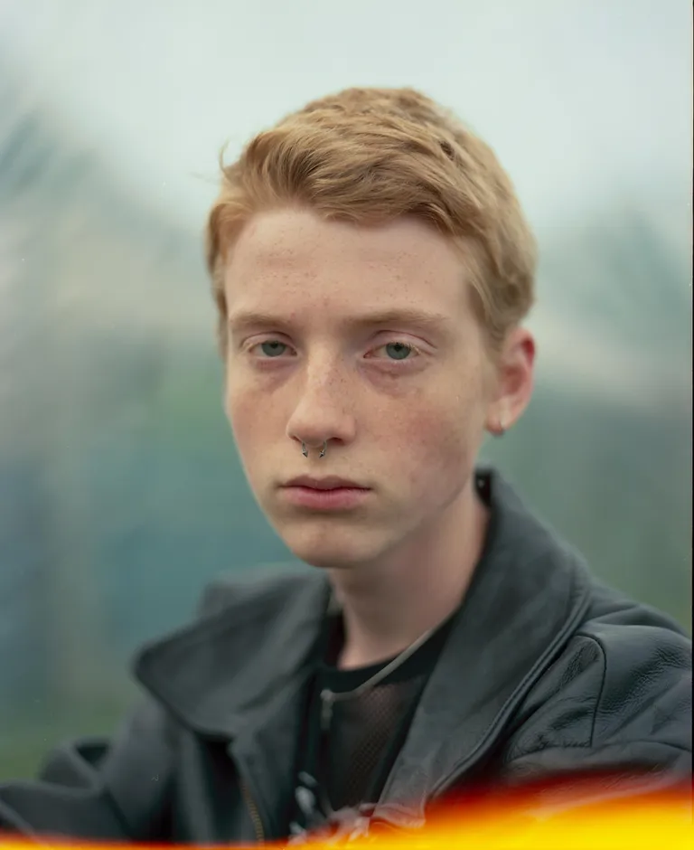 Ron-Jonas on noor moelooja, kes loob enamiku oma riideid taaskasutatud materjalist. Foto aastast 2020.