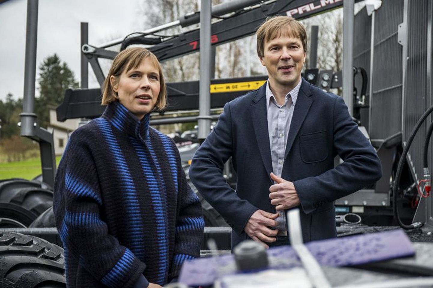 President Kersti Kaljulaid külastas Anti Puusepa ettevõtet mullu oktoobris.