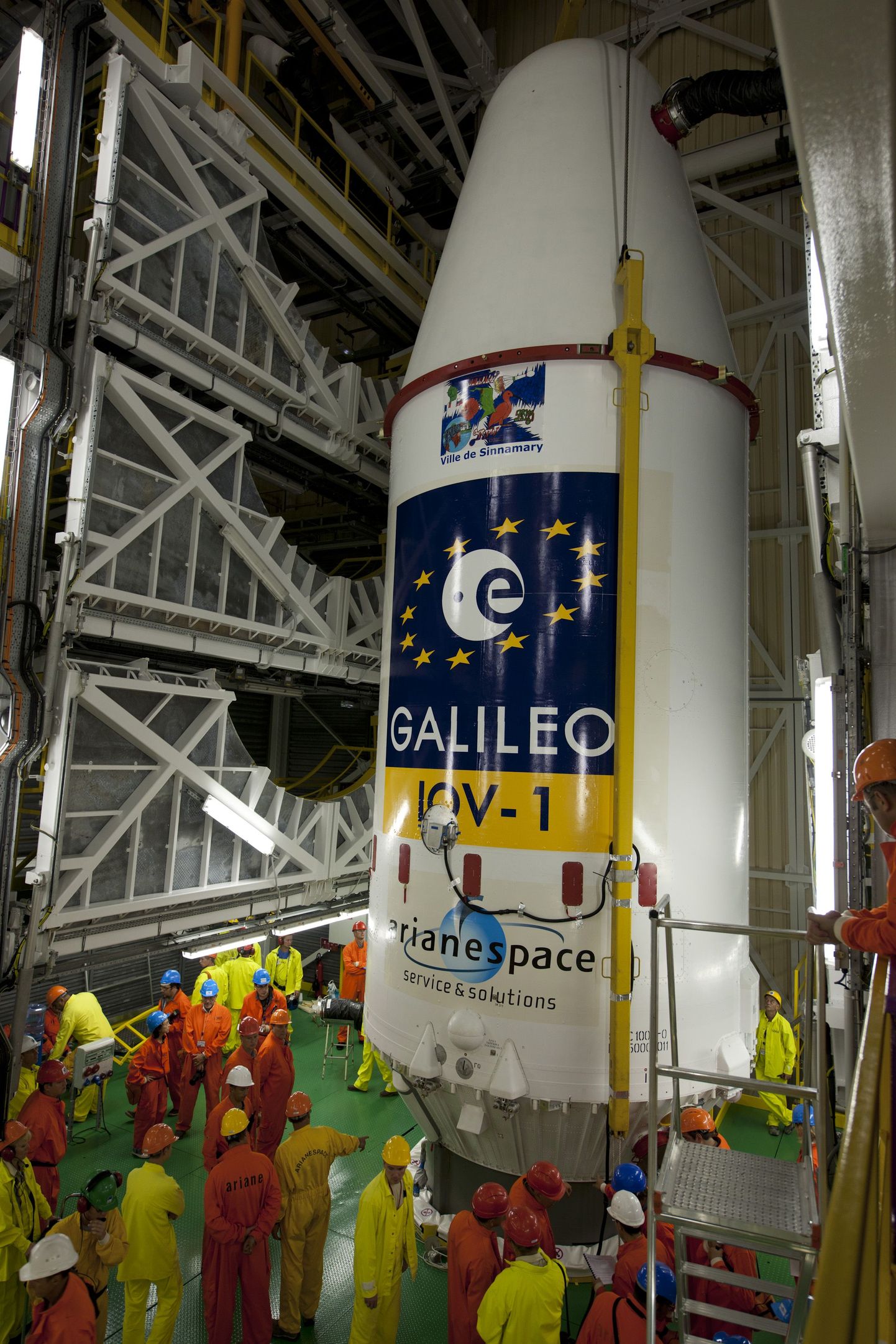 Galileo IOV-1 satelliit.