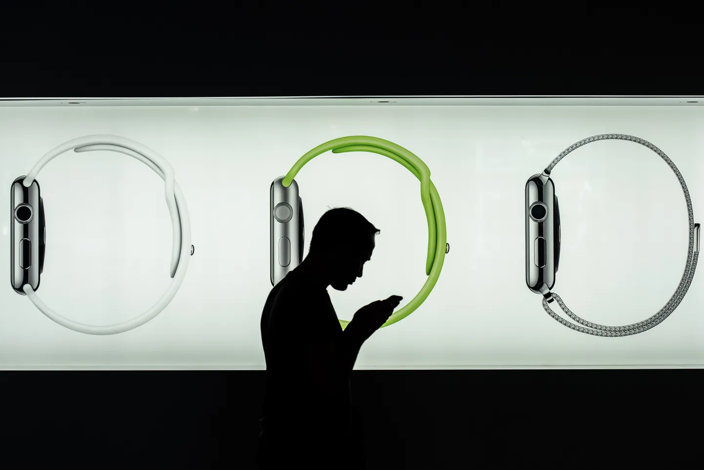 Apple'i nutilekka reklaam Hongkongis.