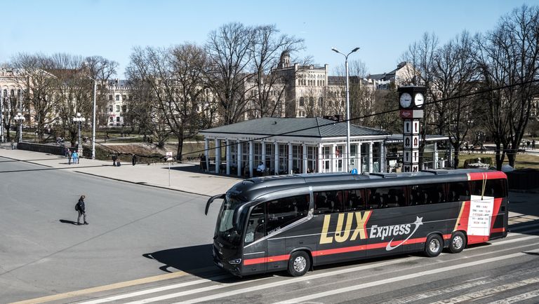 Автобус компании Lux Express 