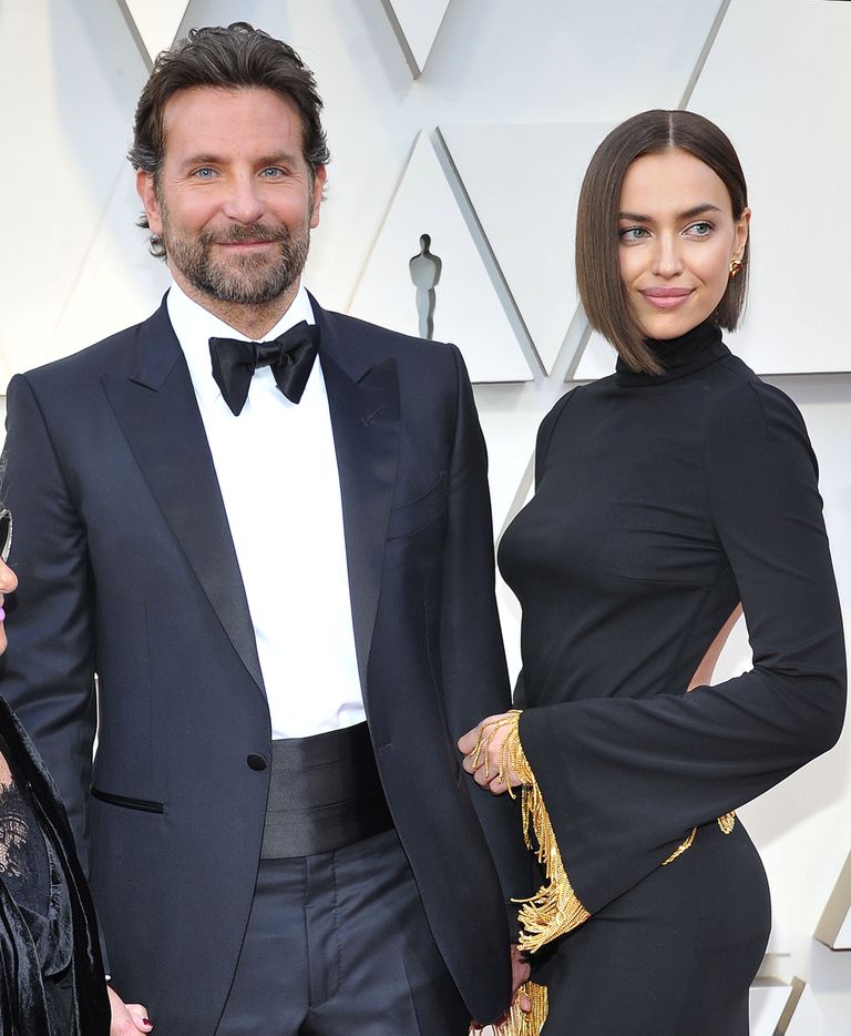 Bradley Cooper ja Irina Shayk Oscarite jagamisel. 2019.