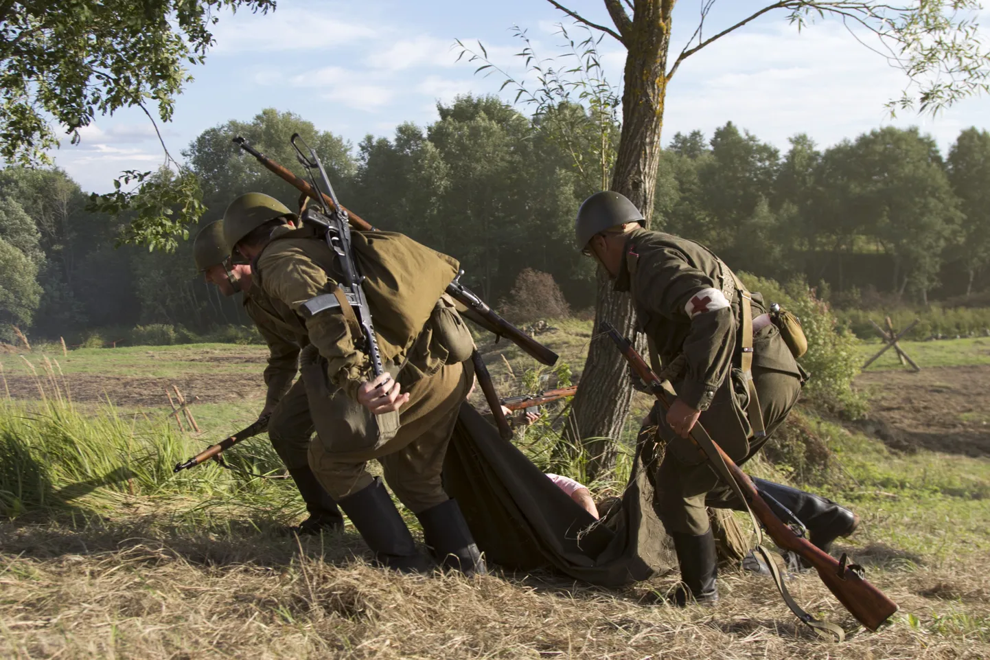 Eelmise festivali 1944. aasta näidislahing. Tänavune lahing jõuab ka mängufilmi «1944».