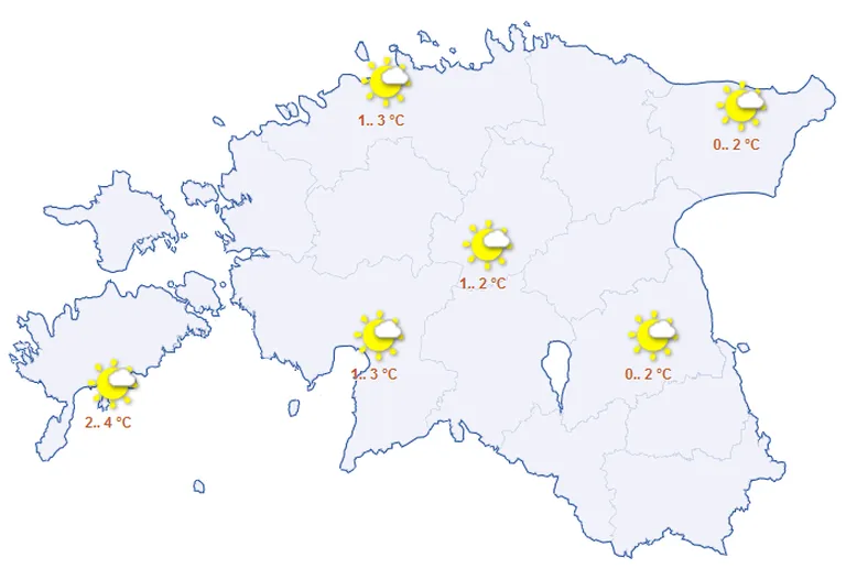 Ilm pühapäeval