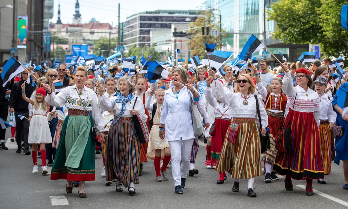 Эстония, Праздник песни и танца