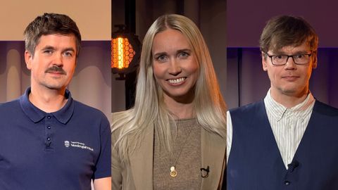 Eksperiment: Tartu ülikooli teadlased Indrek Must, Liis Tiisvelt ja Jaak Nerut panevad end laval proovile