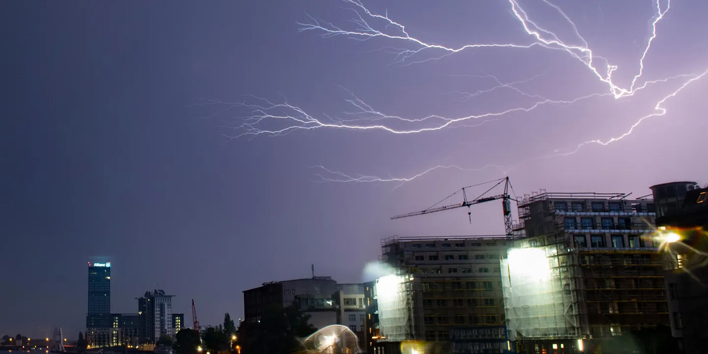 Äiksetorm Saksamaal. Foto on illustratiivne.