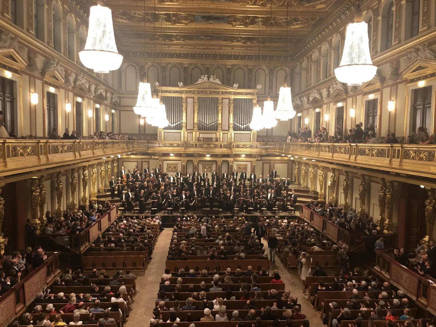 Eesti Riiklik Sümfooniaorkester maestro Neeme Järvi juhatusel avas oma Euroopa turnee menuka kontserdiga Viini Kontserdimaja kuldses saalis.
