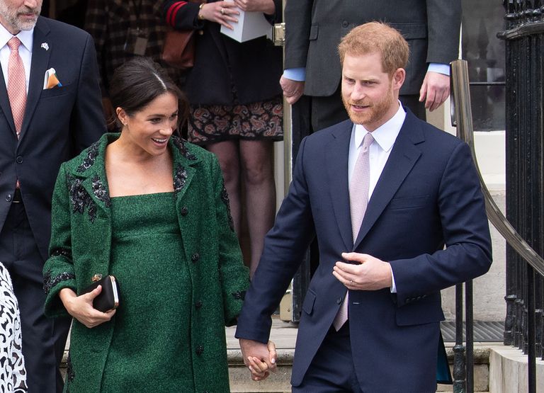 Prints Harry ja ta naine, Sussexi hertsoginna Meghan 11. märtsil 2019 Londonis rahvaste ühenduse sündmusel