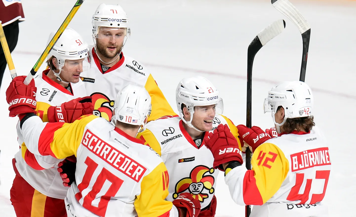 Helsingi Jokerite mängijad 2021. aastal KHLi liigas.