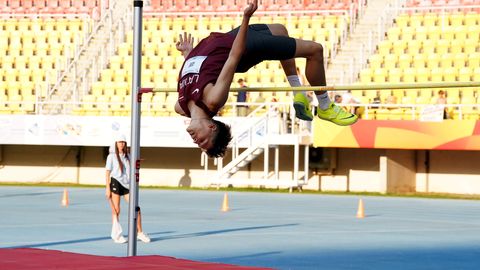 VIDEO ⟩ Ģiedris izcīna latviešu pirmo medaļu Eiropas Jaunatnes vasaras olimpiskajā festivālā