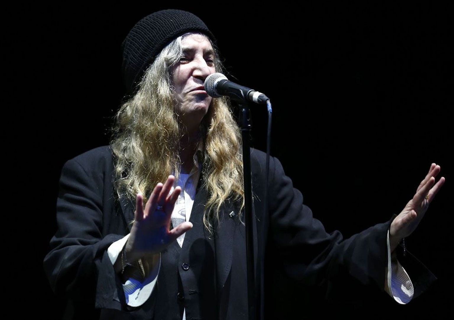 Patti Smith sel kevadel esinemas Marokos Casablancas maailmamuusika festivalil.