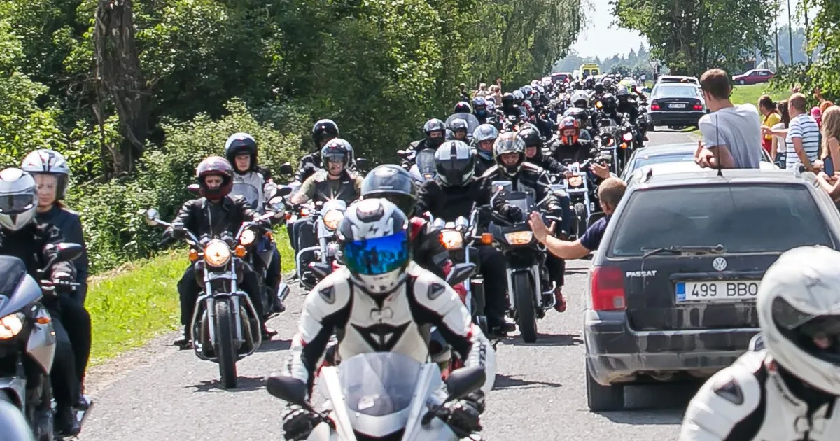 Bikers rally turns out calm and quiet