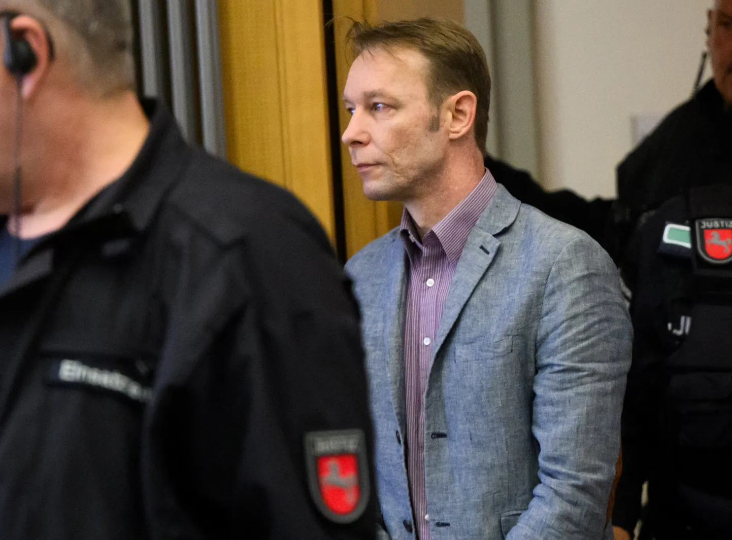 Christian Brückner Braunschweigi kohtusaalis.