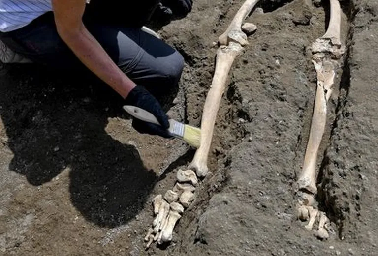 Pompeist leitud meheskelett