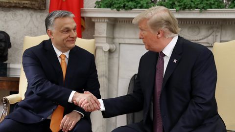 Trump kiitis Orbánit oma riigi «turvalisena» hoidmise eest