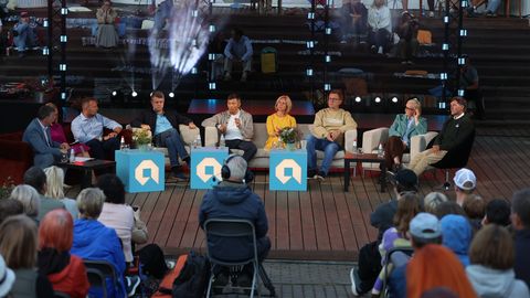 GALERII ⟩ Arvamusfestivali sisulisele osale pani punkti tipppoliitikute debatt