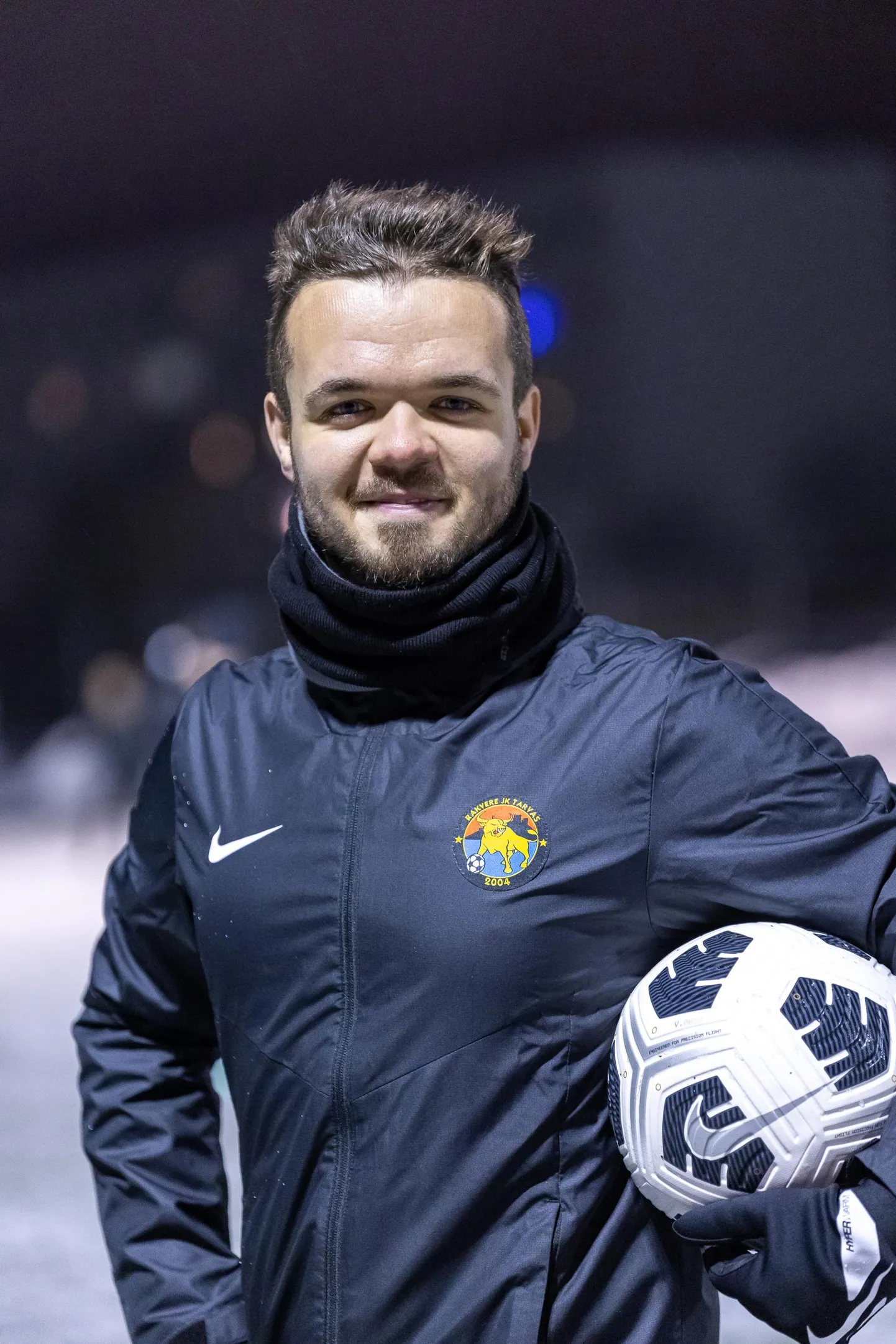 Oriol Roig Blanch JK Tarvas treenerina 2021. aasta detsembris.